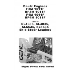 Deutz Diesel Engine F3M1011F - BF3M1011F - F4M1011F - BF4M1011F Parts Manual